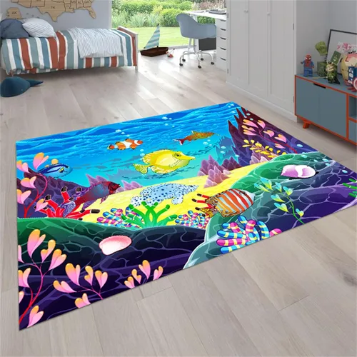 Vista 8 de Alfombra de guitarra, 3 x 4 pies, alfombra de guitarra eléctrica, para interiores, antideslizante, reducción de ruido, lavable a máquina, alfombra