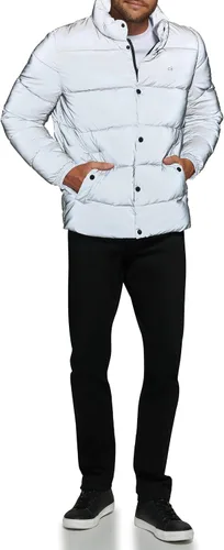 Vista 6 de Calvin Klein Chaqueta acolchada, para hombre, abrigo de invierno, resistente al agua