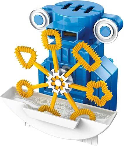 Vista 4 de 4M KidzRobotix - Robot de Burbujas - Construye un Robot de Máquina Automática de Burbujas, Inspira el Aprendizaje STEM, Aumenta la Creatividad