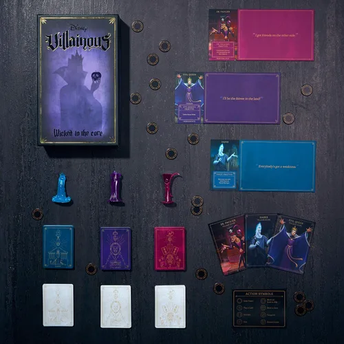 Vista 7 de Ravensburger Disney Villainous Wicked to The Core - Juego de mesa de estrategia para niños y adultos a partir de 10 años - Se puede jugar como un