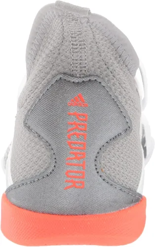 Vista 3 de adidas Freak de depredador interior para niños .3, Cloud WhiteIron MetallicSolar Red