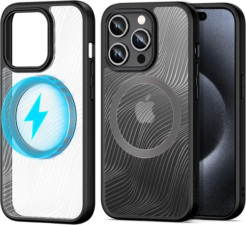 Vista 11 de Funda transparente de lujo para iPhone 14 Pro Max, funda para iPhone 14 Pro Max con purpurina de líneas fluidas para mujeres/hombres