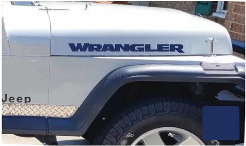 Vista 13 de Wrangler - Calcomanía para capó para Jeep Wrangler YJ (1986-1995) [rosa bebé] SJ4T7