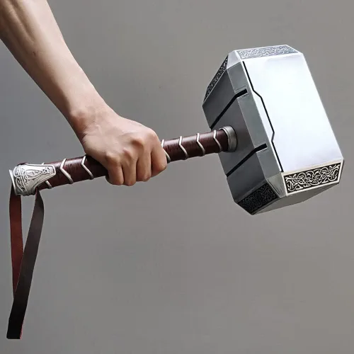Vista 2 de Halloween Prop Cosplay Martillo de espuma PU Juego de rol Juego de disfraces Coleccionista