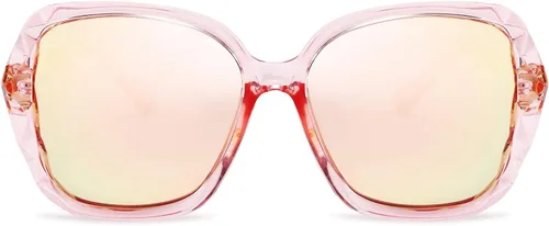 Vista 76 de FEISEDY - gafas de sol polarizadas para mujer, marco compuesto brillante B2289