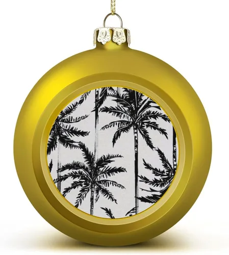 Vista 20 de Boobs Funny Shatterproof Matte Christmas Balls for Tree Wreath Home Decor 1PCS