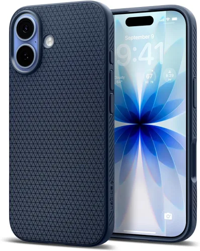Vista 13 de Spigen Liquid Air - Funda diseñada para iPhone 11 (2019), color negro mate