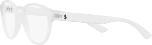 Vista 3 de Polo Ralph Lauren Monturas semicirculares para lentes recetados Ph2238 para hombre, Cristal matelente de demostración, 51 mm