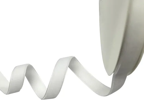 Vista 47 de Chenkou Craft Cinta de Terciopelo Beige 25 Yardas 1/4" Lotes a Granel (Beige, 1/4"(6mm))