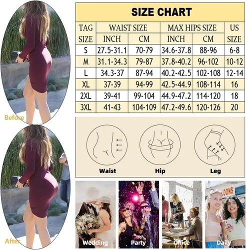 Vista 6 de Bragas de control de encaje con relleno para realzar los glúteos para mujer, sin costuras, más gruesas, falsas