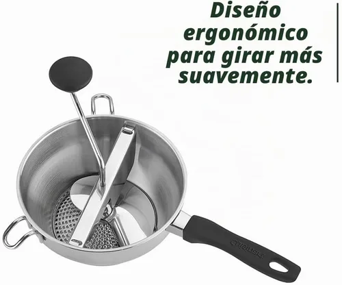 Vista 2 de Cuisinart - Molinillo de alimentos de acero inoxidable, 2.3 cuartos de galón, 3 discos de corte, CTG-00-FM2