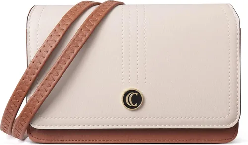 Vista 7 de CLUCI Carteras pequeñas para mujer, bolsos cruzados de moda, con solapa para teléfono celular