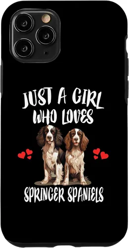 Vista 29 de Just A Girl Who Loves Springer Spaniels Dog Case for iPhone 17