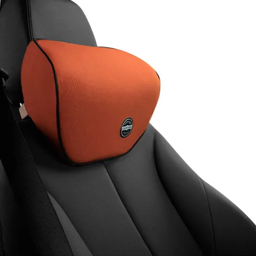 Vista 14 de Ergocar Almohada viscoelástica para el cuello de terapia de postura, almohada ergonómica de apoyo para la espalda para el hogar, oficina, automóvil