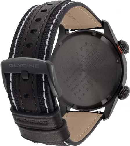 Vista 2 de Glycine GL0435 Airpilot GMT 44 1.732 in Reloj de cuarzo para hombre, Moderno