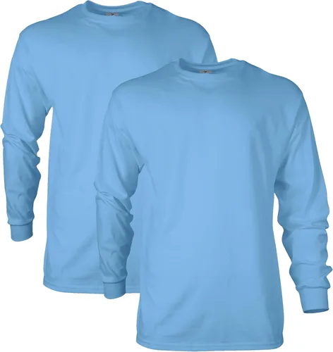 Vista 160 de Gildan - Camiseta de manga larga de algodón ultra estilo G2400 para adultos, paquete múltiple