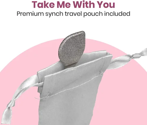 Vista 4 de Lindo Beauty Buffer - Herramienta de microdermoabrasión con infusión de diamante, para el cuidado de la piel