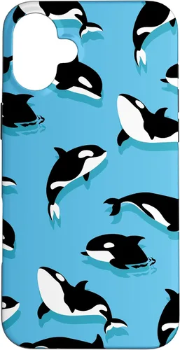 Vista 23 de Orca Swimming Whale Cool Miami Dolphin Beach Lover Gift Case for iPhone 17