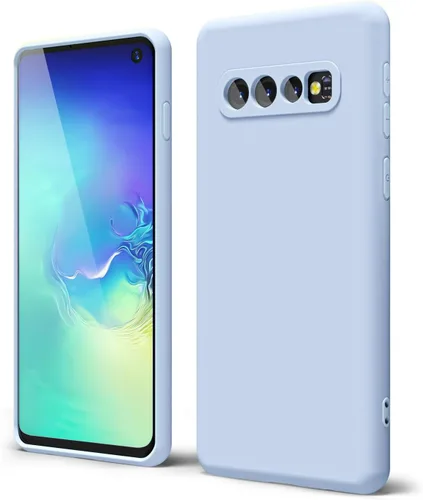 Vista 208 de oakxco Funda para teléfono Samsung Galaxy S8 de silicona líquida, delgada y fina de gel de goma suave TPU cubierta protectora simple llana