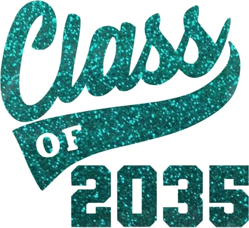 Vista 19 de Senior 2035 Iron On Transfer for Shirts, Black