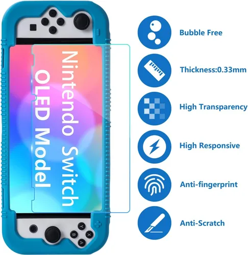 Vista 7 de Silicone Switch OLED Case All