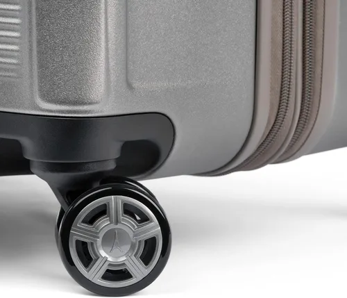 Vista 6 de Travelpro Platinum Elite Hardside - Maleta de policarbonato con cierre TSA, Metálico (Metallic Sand), Platinum Elite Hardside - Maleta