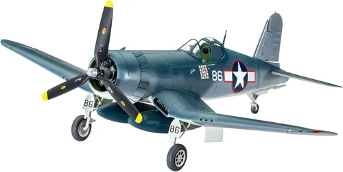 Vista 3 de Revell Alemania 03983 Vought F4U-1A Kit de modelo de avión Corsair