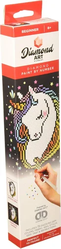 Vista 18 de DIAMOND ART BY LEISURE ARTS Kits de pintura de diamantes para adultos, abeja principiante de 8 x 8 pulgadas