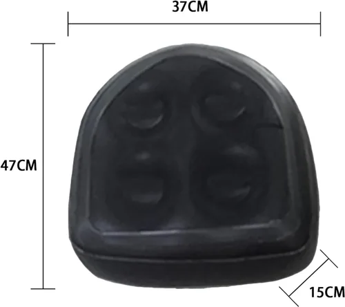 Vista 5 de Asiento inflable para bañera de hidromasaje con ventosas y cubierta de malla, asiento de cojín inflable de doble uso, almohada inflable