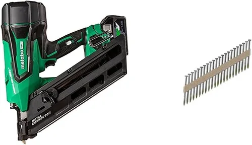 Vista 3 de Paquete de Metabo HPT 36V MultiVolt Kit de clavadora de conector de metal inalámbrico NR3665DA + Metabo HPT 36V MultiVolt™ Sierra circular