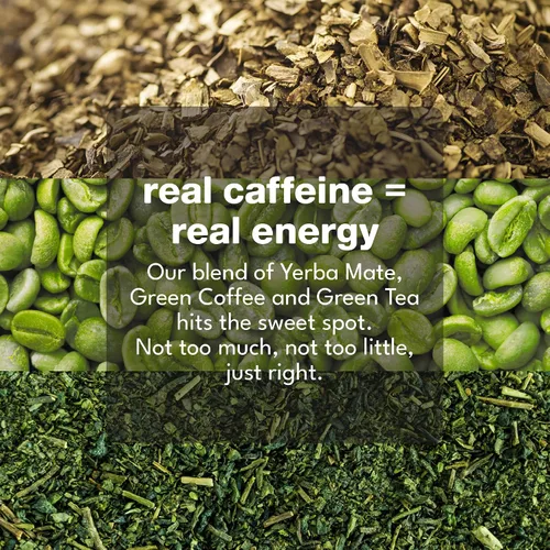 Vista 5 de Marquis - Bebida energética natural - Citrus Yuzu - Sin azúcar - 0 calorías - 100 mg de cafeína orgánica a base de plantas - Yerba Mate - Té verde