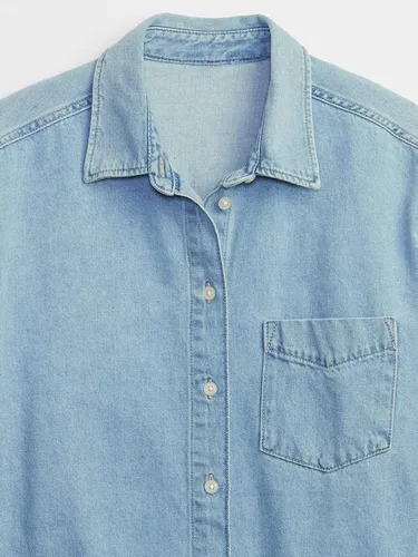 Vista 4 de GAP Women's Big Shirt