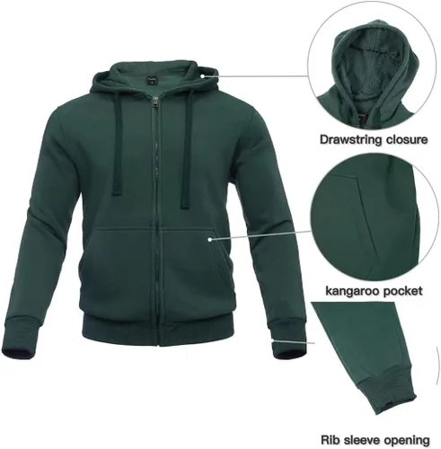 Vista 4 de Zusmen Chándal para hombre, chamarras y pantalones de 2 piezas