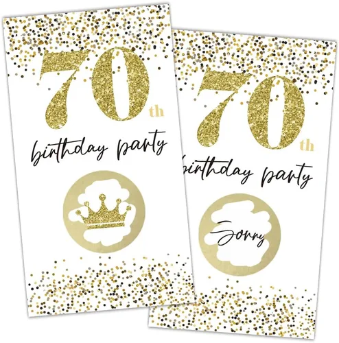 Vista 12 de REWIDPARTY Tarjetas de juego para raspar para fiesta de cumpleaños número 30 (32 piezas) Saludos a 30 años de premios para rifas, feliz fiesta