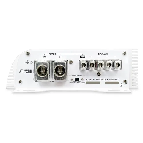 Vista 4 de CT Sounds ATv2-2300.1d Amplificador monobloque de coche de clase D con correa de 2500 vatios