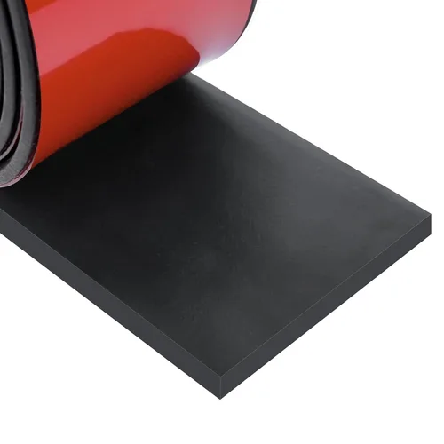 Vista 12 de Tiras de goma de neopreno con parte trasera adhesiva, junta autoadhesiva para acolchado de alfombrilla, 1 pulgada de ancho x 1/5 pulgadas de grosor