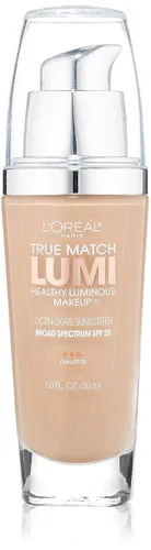 Vista 8 de L'Oreal True Match Lumi - Maquillaje luminoso saludable, pulidor natural [N3], 1 onza (paquete de 2)