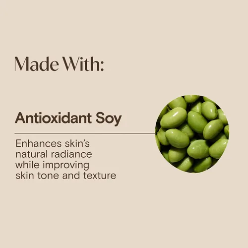 Vista 5 de Aveeno Hidratante facial diario positivamente radiante con protector solar SPF 15, hidratante facial hidratante con extracto de soja para mejorar