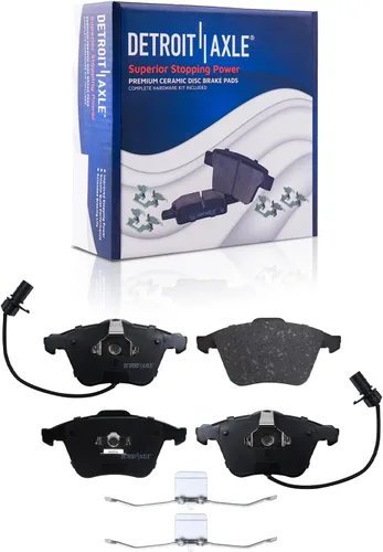 Vista 106 de Detroit Axle - Pastillas de freno traseras para Toyota Prius 2012-2015 Prius Plug-In 2017-2018 Corolla iM 2016 Sion iM 2011-2017 Lexus CT200h