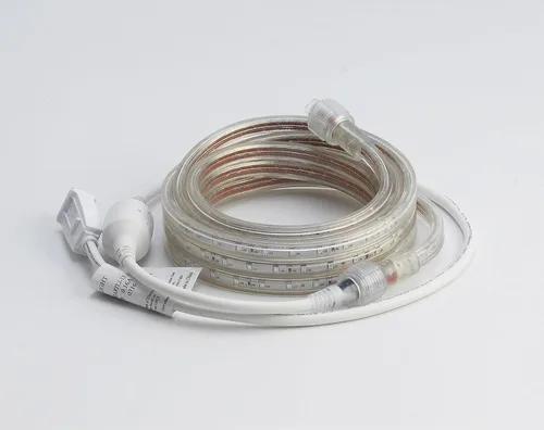 Vista 3 de CBConcept Listado UL, 20 pies, súper brillante, 5400 lúmenes, blanco cálido de 3000 K, regulable, tira de luz LED plana flexible de 110-120 V CA