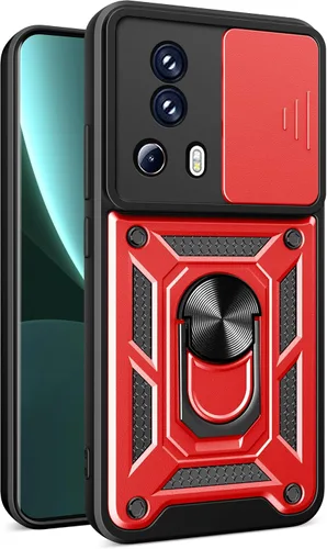 Vista 179 de Compatible con Tecno Pova Neo 2 Bracket Shell, con cubierta deslizante para lente de cámara compatible con Tecno Pova Neo 2 LG6n Case Negro