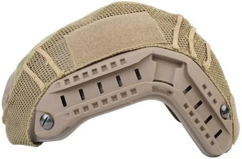 Vista 4 de DLP Tactical Funda para casco compatible con MICH, OPS-Core Fast y cascos de combate similares