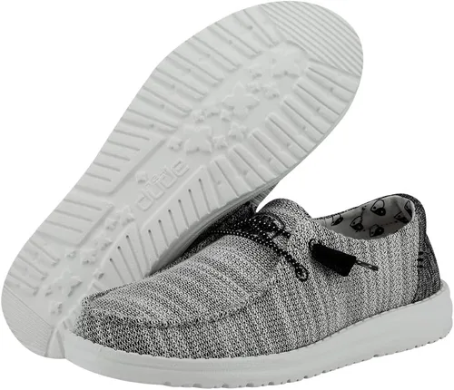 Vista 16 de Hey Dude Wendy - Zapatos de mujer, mocasines sin cordones para mujer, cómodos y ligeros