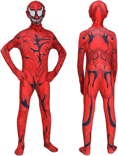 Vista 4 de YAVKELMY Kids Costumes Halloween Cosplay Costumes Children's Performance Bodysuits