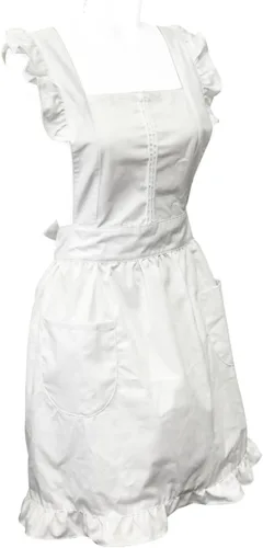 Vista 2 de Wrapables Delantal retro con bolsillos para cocinar o cosplay