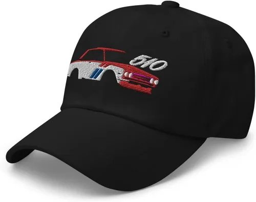 Vista 3 de Datsun 510 Japanese Vintage Racing JDM Custom Design Embroide Dad Hat