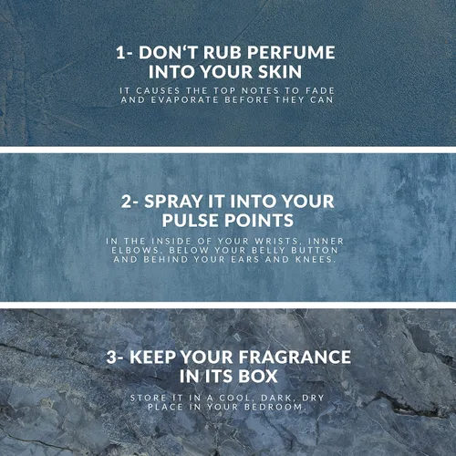 Vista 4 de Territoire Classic Blue Eau de Parfum, perfume amaderado para hombre, 3.4