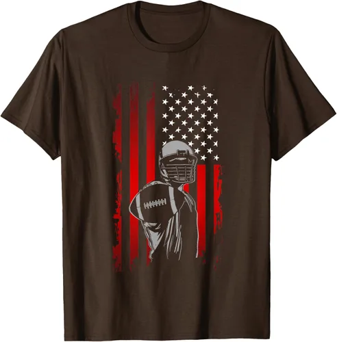Vista 6 de Camiseta de fútbol americano, Negro