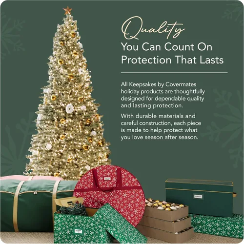 Vista 6 de Covermates Keepsakes - Correas de sujeción para árbol de Navidad (2 unidades, 56 pulgadas de largo)