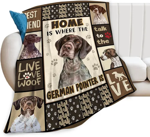 Vista 8 de Manta de Tiro de Perro Akita - Regalos y Decoración para Niñas, Mujeres, Niños, Adultos - Suave, Cálida y Acogedora de Vellón para Sofá, Sillón